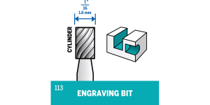 Dremel 113 Engraving Bit