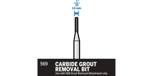 Dremel 568-01 Grout Removal Attachment