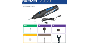 Dremel 7350-5 Cordless Rotary Tool Kit