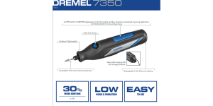 Dremel 7350-5 Cordless Rotary Tool Kit