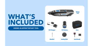 Dremel 8240 High Performance Rotary Tool, 5 accessories