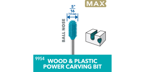 Dremel 9954 Max Power Carving Bit