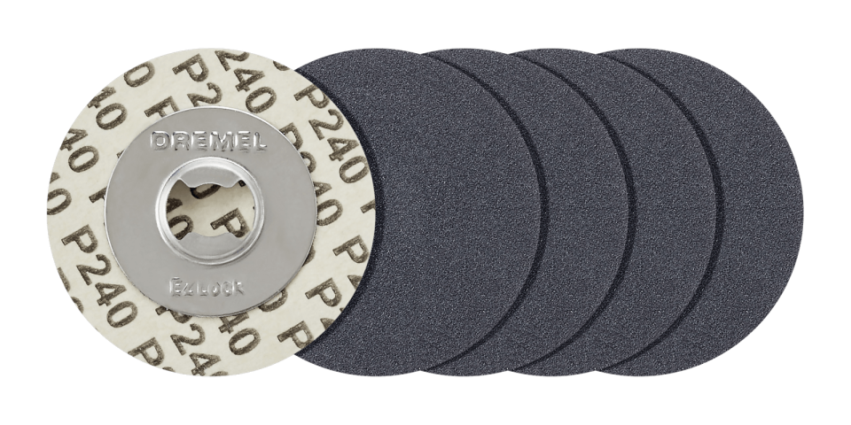 Dremel EZ413SA  EZ Lock™ Sanding Discs, 240 grit