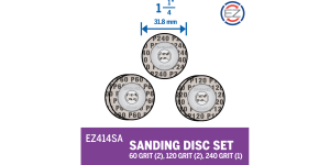 Dremel EZ414SA 1-1/4″ Sanding Disc Multi Pack