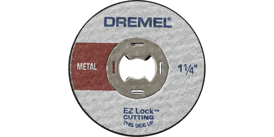 Dremel EZ426CU EZ Lock 1 1/4" Metal Wheel, 3-pack