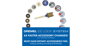 Dremel EZ471SA EZ Lock Detail Abrasive Brush