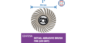 Dremel EZ472SA EZ Lock Detail Abrasive Brush