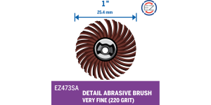 Dremel EZ473SA EZ Lock Detail Abrasive Brush