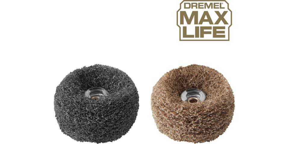 Dremel Max Life EZ511HP 180 & 280 Grit Finishing Abrasive Buffs