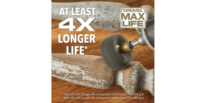 Dremel Max Life EZ511HP 180 & 280 Grit Finishing Abrasive Buffs