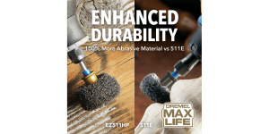 Dremel Max Life EZ511HP 180 & 280 Grit Finishing Abrasive Buffs