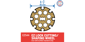 Dremel EZ544 EZ Lock™ 1-1/2″ Cutting Wheel
