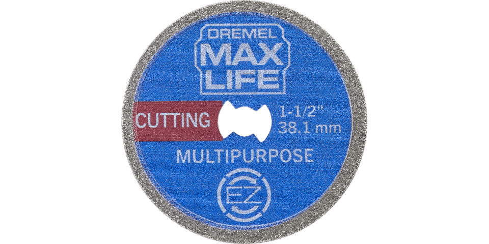 Dremel Max Life EZ545HP 1-1/2" (38.1mm) High Performance Diamond Coated Wheel