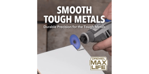 Dremel Max Life EZ545HP 1-1/2″ (38.1mm) High Performance Diamond Coated Wheel