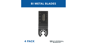 Dremel MM482B-4 Wood and Metal Flush Cutting Oscillating Blade