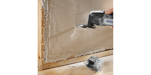 Dremel MM485 Universal Quick Fit 1-1/4 in. Carbide Flush Cutting Oscillating Multi-Tool Blade (1-Piece)