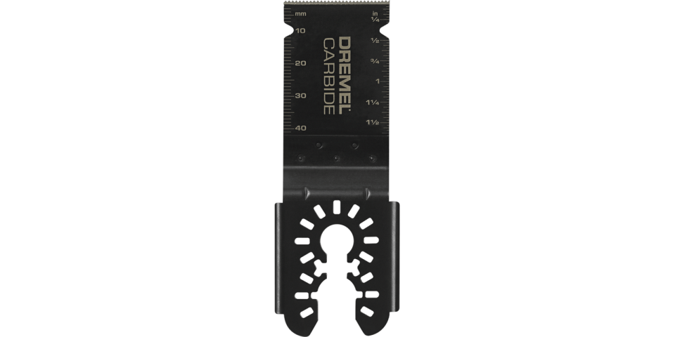 Dremel MM485XU Universal 1-1/4 in. Carbide Flush Cutting Oscillating Multi-Tool Blade (1-Piece)