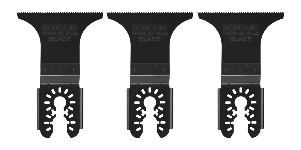 Dremel Universal 2-3/4 in. Bi Metal/Wood/ Drywall Cutting Oscillating Multi-Tool Blade (3-Piece)