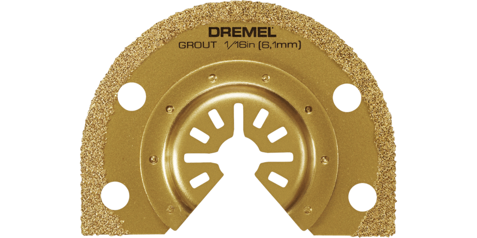 Dremel MM501 Universal Quick Fit 1/16 in. Grout Removal Oscillating Multi-Tool Blade (1-Piece)