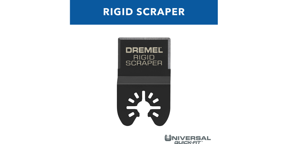 Dremel MM600 Universal Quick Fit 1.6 in. Rigid Scraper Oscillating Multi-Tool Blade (1-Piece)