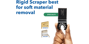 Dremel Universal MM620W Universal True Fit Oscillating Rigid and Flexible Scraper Set (2 Pieces)