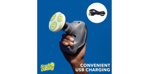 Dremel PC10-07 Versa 4-Volt Power Scrubber Kit with Scrub Daddy Cleaning Sponge Pads