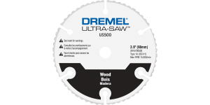 Dremel Ultra-Saw US500-01 4″ Premium Carbide Wood & Plastic Cutting Wheel
